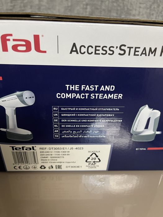 Ручной отпариватель Tefal, паровой утюг