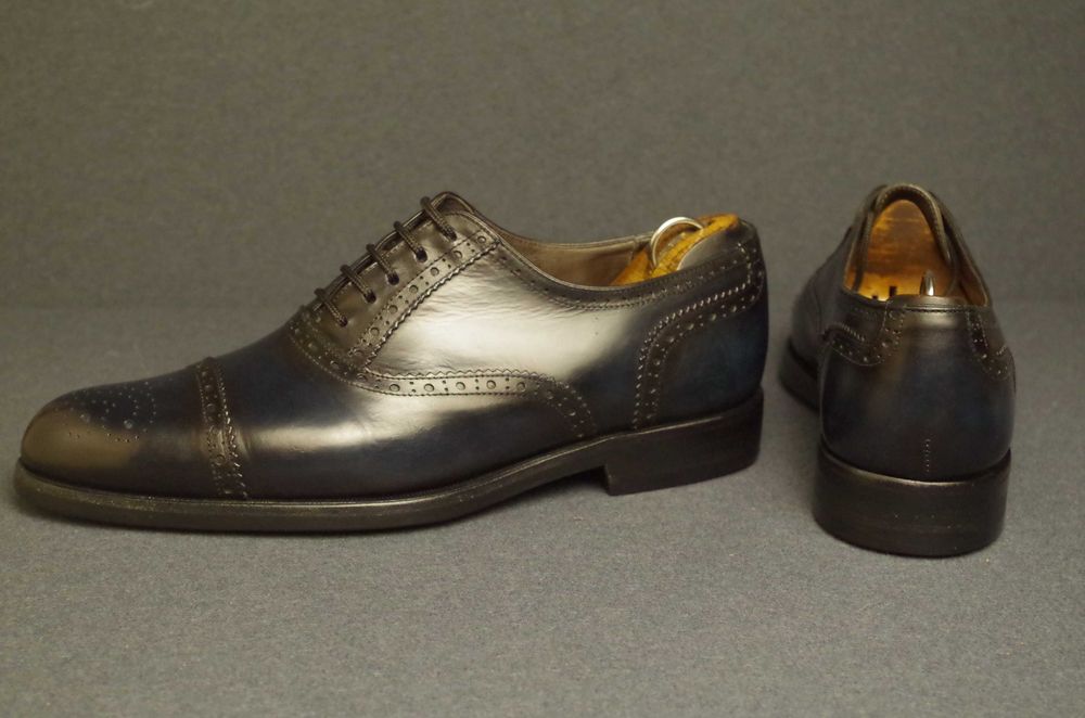 Canali Оригинал Туфли Броги Оксфорды Италия 42р