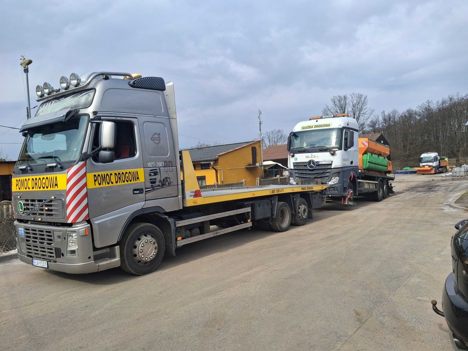 Pomoc drogowa S8,S14, transport maszyn/towarów