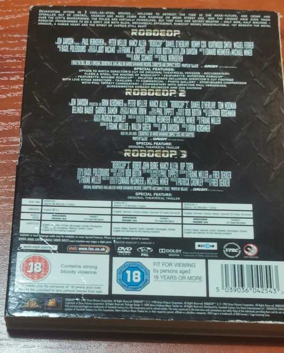 Robocop Trilogy DVD