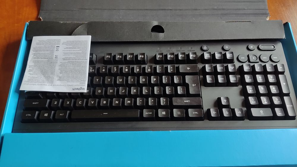 Logitech G213 PRODIGY Gaming Keyboard64738260461442121