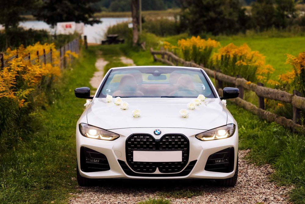 Auto Cabrio BMW seria 4 M-sport Wynajem do Ślubu/Wesela/Teledyski