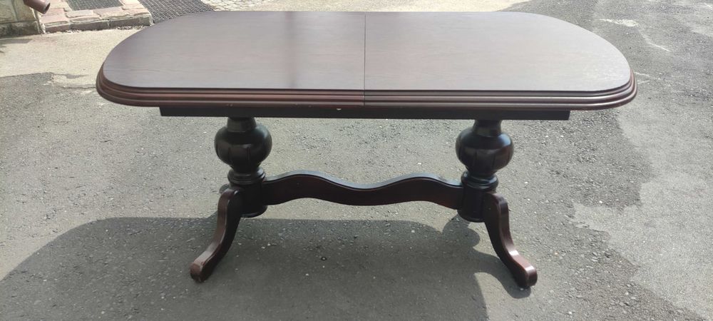 Stół owalny rozsuwany regulowana wysokość