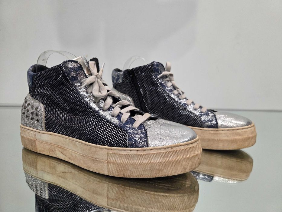 Włoskie siateczkowe trampki r.43 28 cm