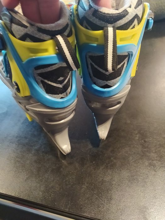 Łyzwy regulowane unisex