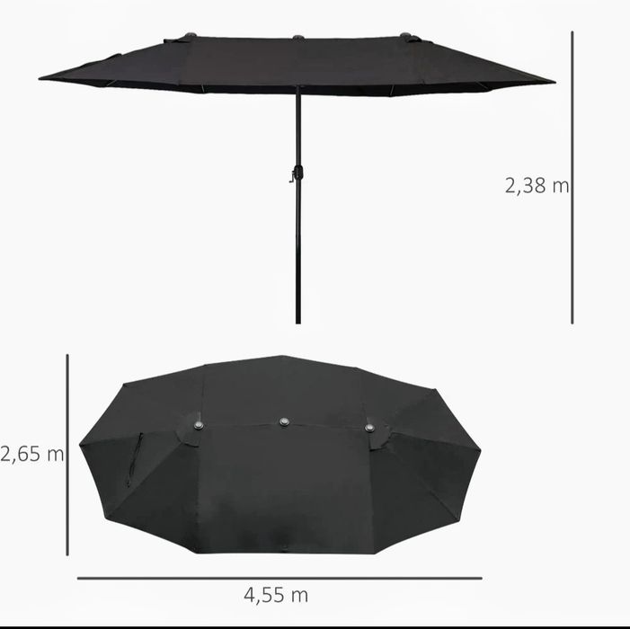 Guarda Sol Grande Duplo