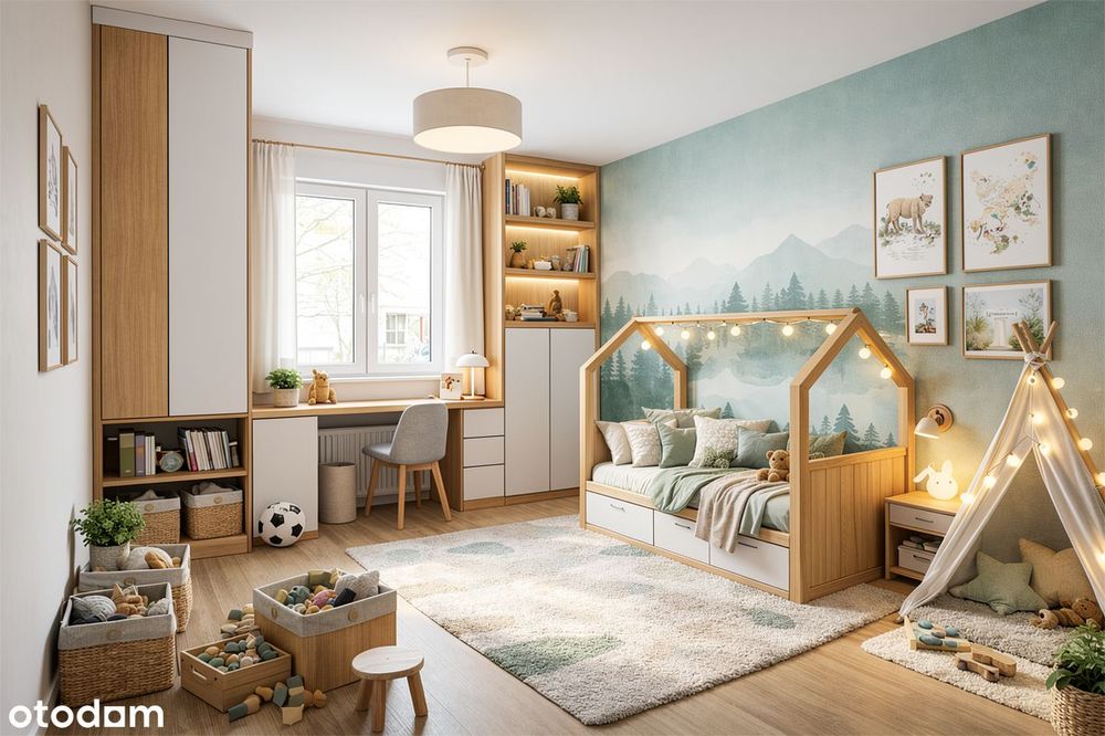Nowa Pszczelna, 2 pokoje z jasną kuchnią, 50,97 m2