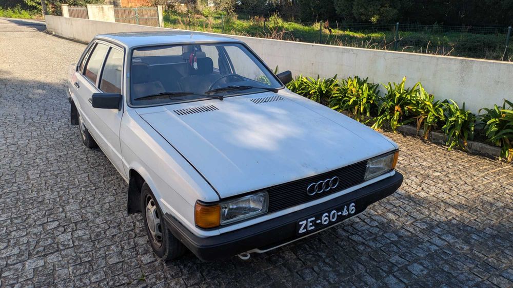 Audi 80CL, Cilindrada 1297, Gasolina de 1982
