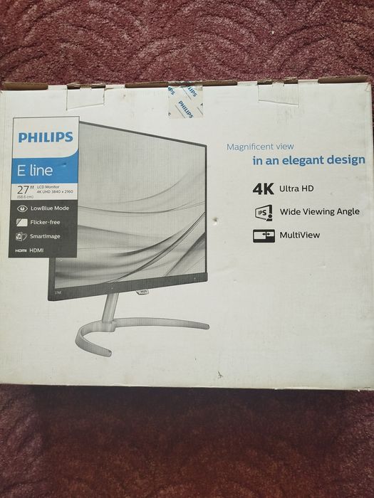 Монітор Philips 4K 276E8VJSB 27 " дюймів