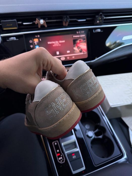 Повний комплект! Жіночі кросівки Golden Goose Suede Ball Star Sneakers Beige голден гус бежеві