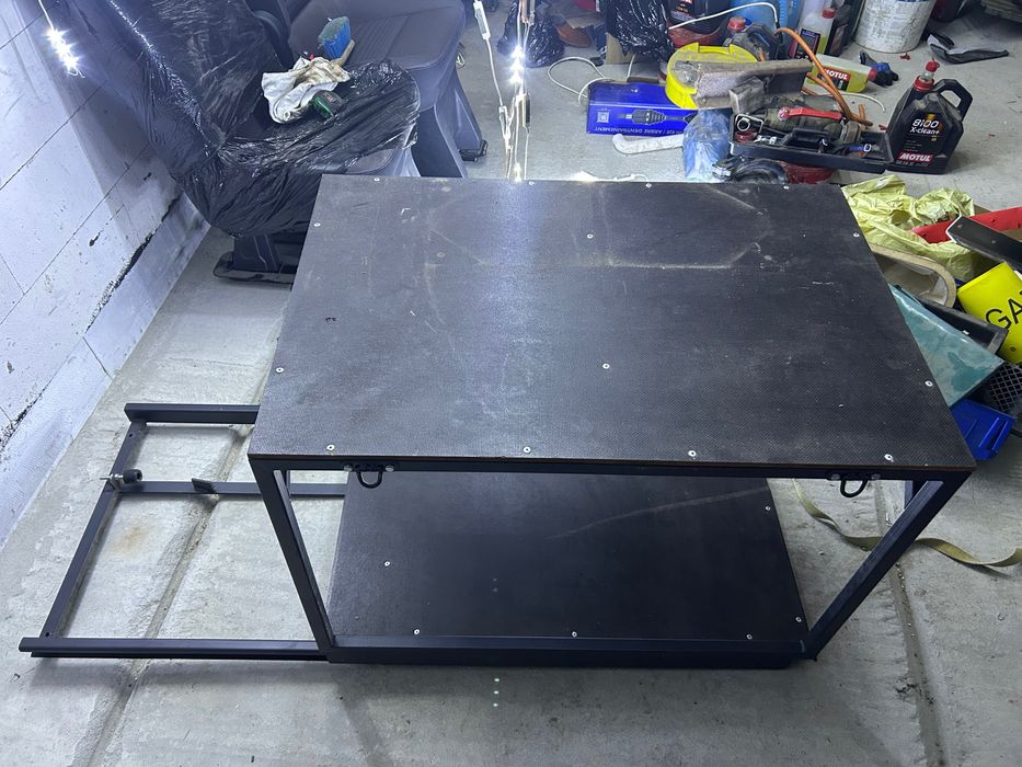 Kosz transportowy na butle gazowe/ stolik