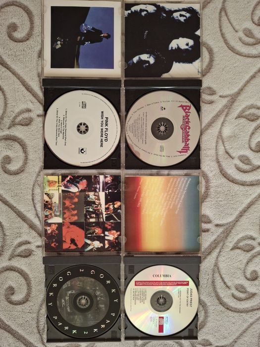 Продам  CD  Black Sabbath, Judas Priest, Pink Floyd, Gorky Park