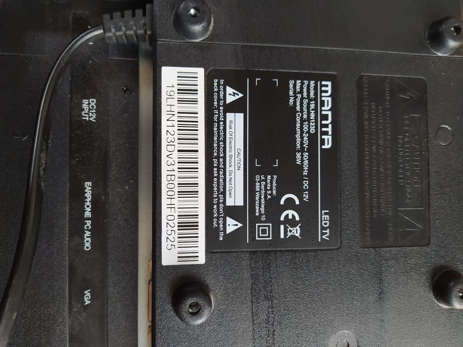 Manta 14 cali używany