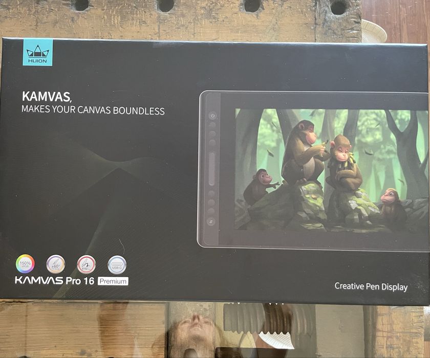 Nowy Tablet graficzny Huion KAMVAS PRO 16 PREMIUM