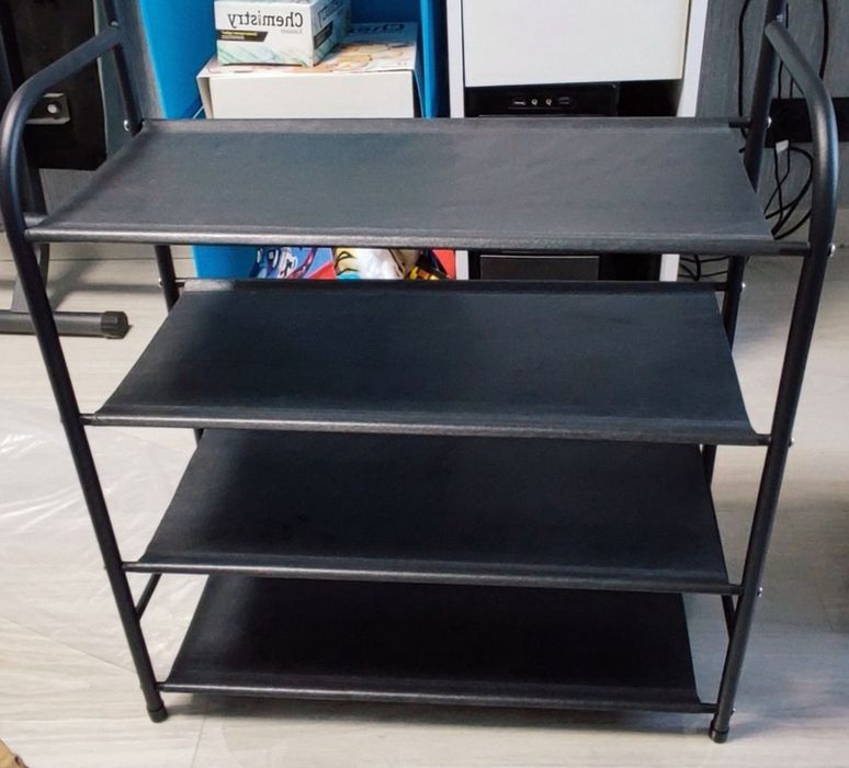 Напольная вешалка и полочки для обуви/Подставка стойка для обуви