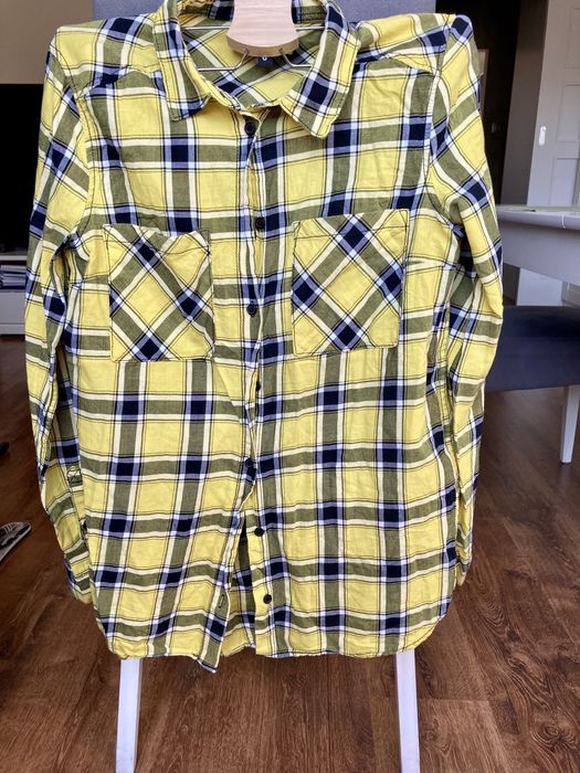 Żółta letnia koszula H&M rozm. 32