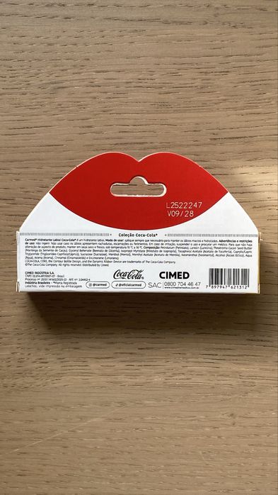 Hidratante Labial Carmed + Coca-Cola Incolor