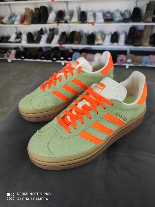 ОРИГІНАЛ 100% Кросівки Adidas Gazelle Bold Shoes Green IH7495 38