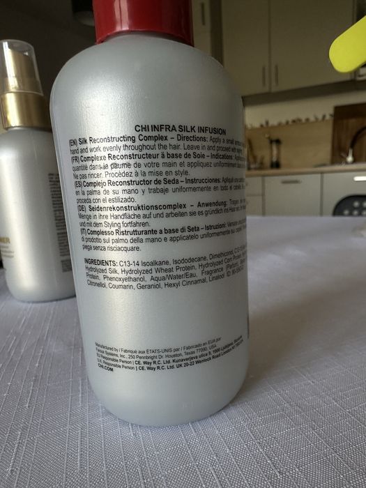 CHI Infra Silk Infusion – jedwabny kompleks do włosów 177 ml