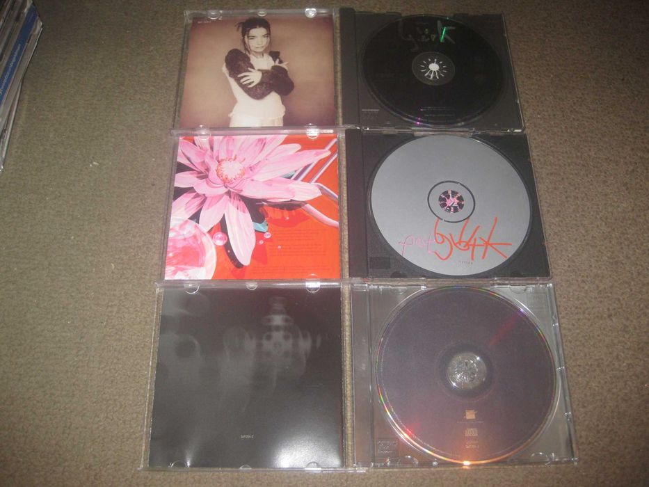 3 CDs da "Bjork"