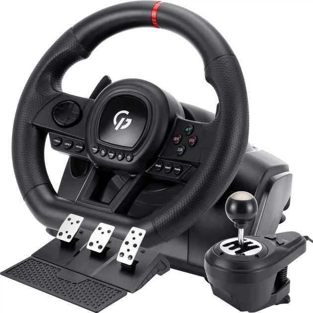 Ігрове кермо GamePro RW038PM з педалями та коробкою передач