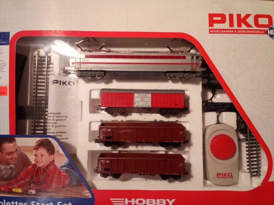 ! СКИДКИ ! Поезд Немецкая Железная Дорога СВЕТ ВАГОН Пико Piko HO ,