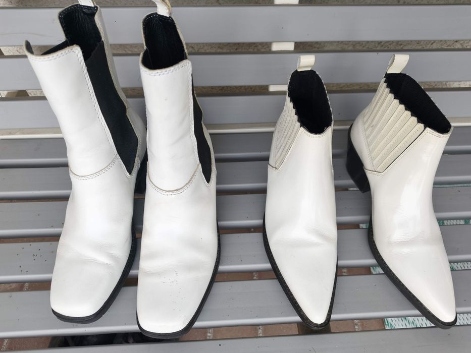 Botki Skora Mango 39 para  tanio