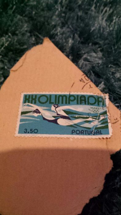 Selos postais muito Antigos