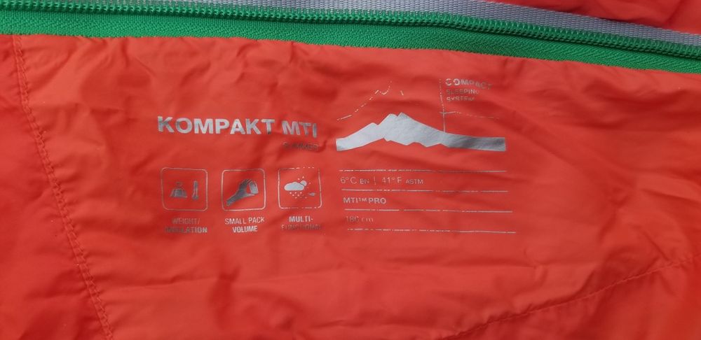 Спальний мішок Mammut Kompakt MTI Summer