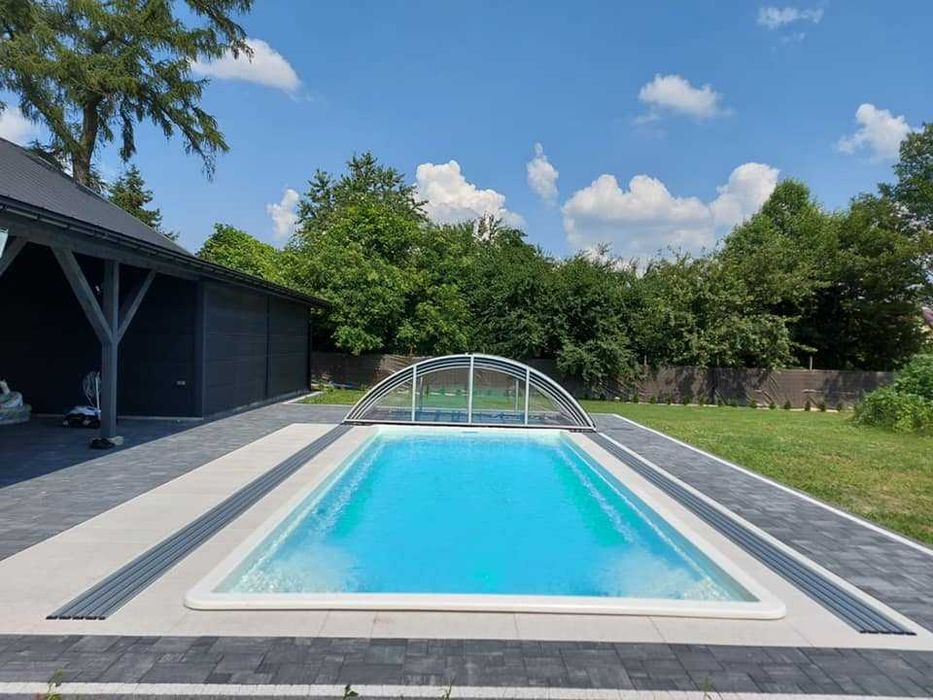 SP Lord 6,50 x 3,70 basen poliestrowy Superpools ogrodowy do wkopania