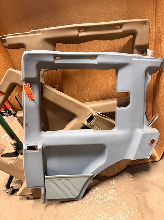 Land Rover Discovery 200 Interior forras quartelas azul