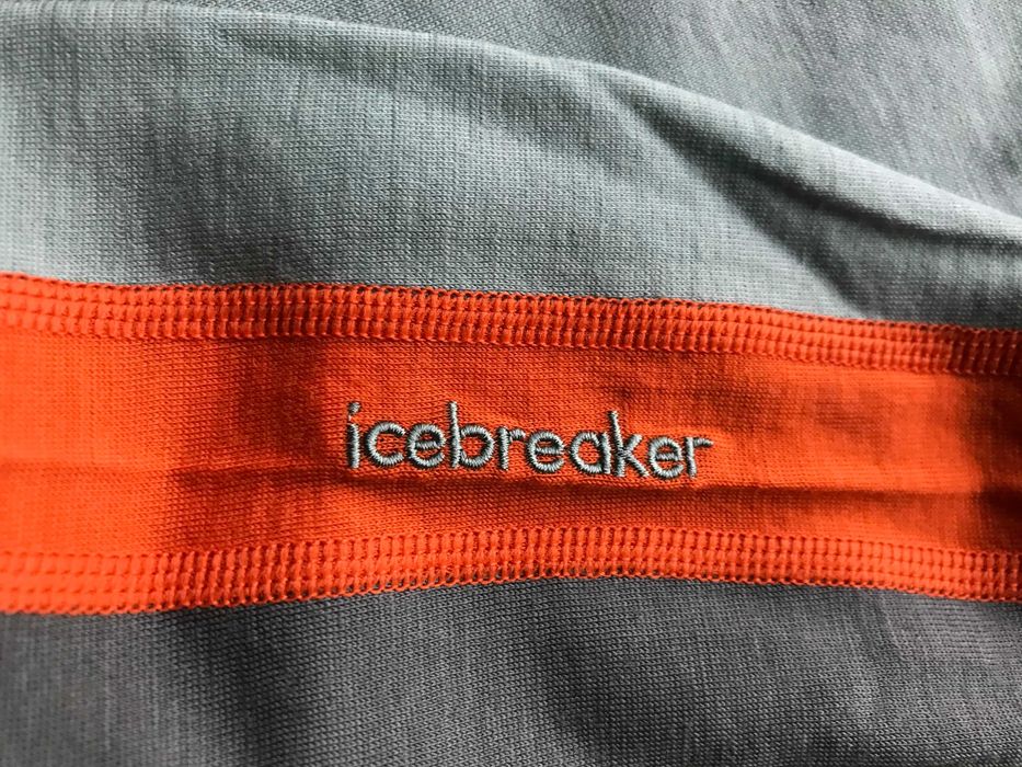 Icebreaker Sonebula LS Half Zip Hoodie wełna merino meska L