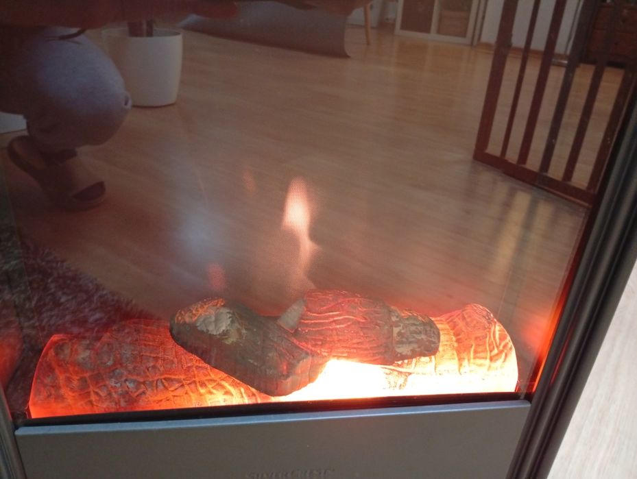 Lareira Elétrica Efeito Fogo