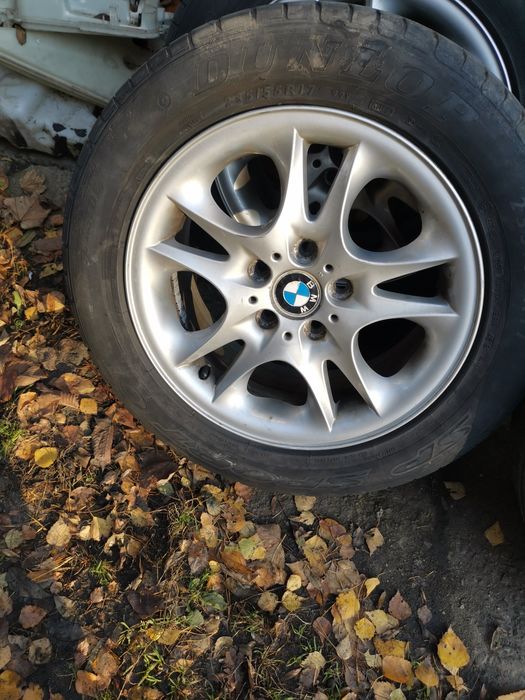 Felgi aluminiowe BMW X3 17" styling 111 z oponami letnimi