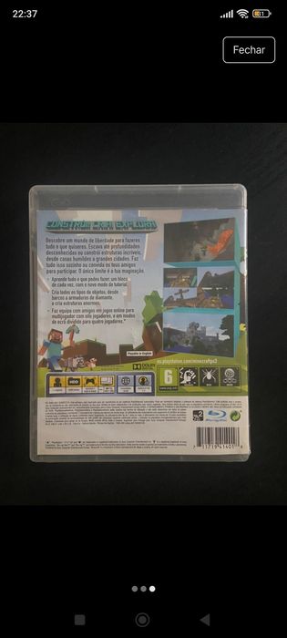 Minecraft ps3 playstation psx psone ps2 ps3 ps4 vita psone retro