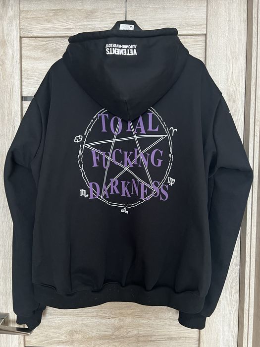 パーカー VETEMENTS TFD XS Zip-Hoodie Vetements Total Fucking Darkness: 3 800 грн. - Худи