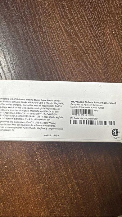 Słuchawki Air pods pro 2