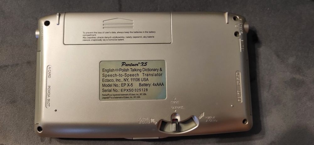 Translator Ectaco Partner X5