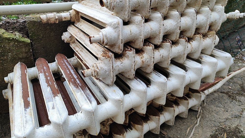 Чугунные батареи б/у