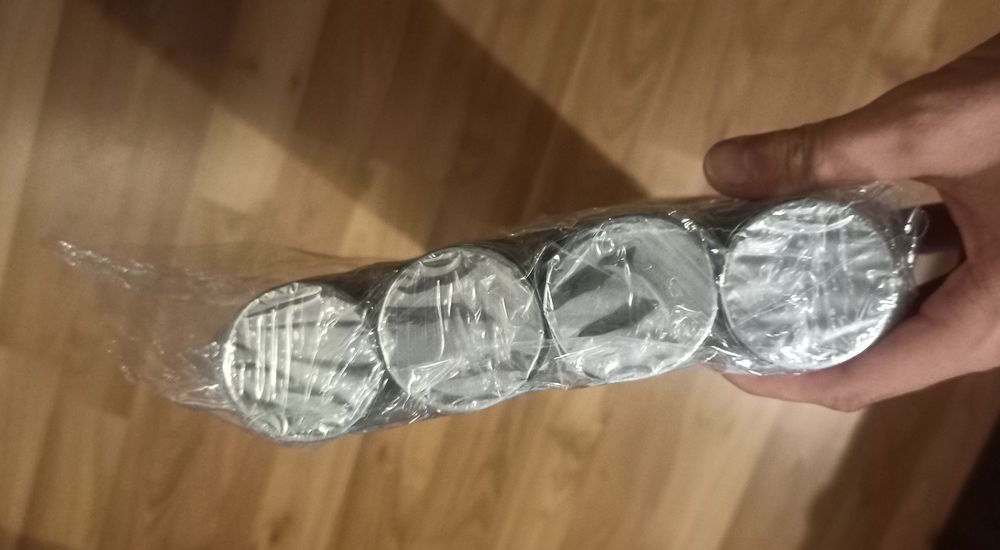 Tuba strzelająca, konfetti srebrne