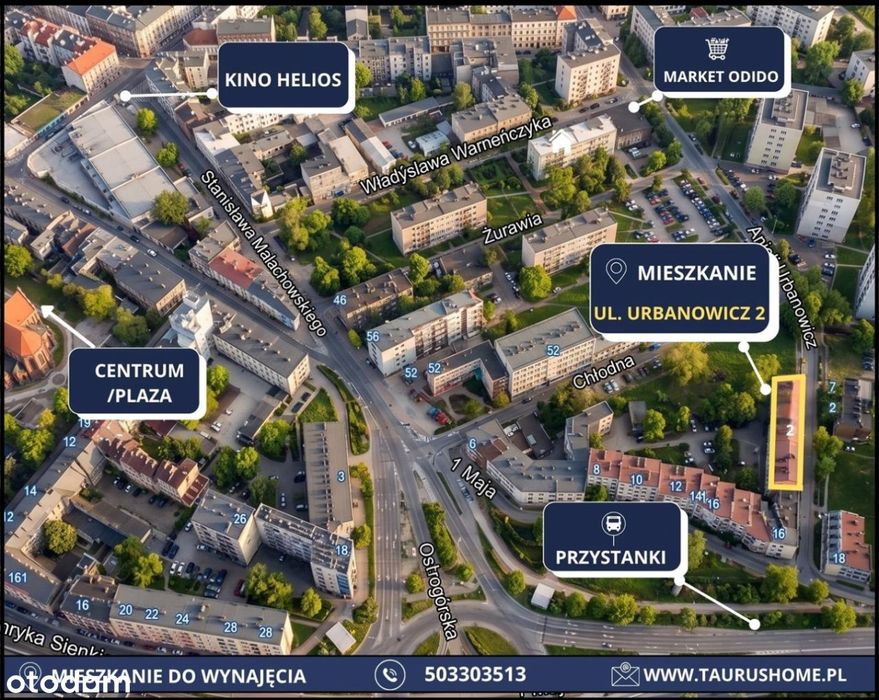 Piękne Mieszkanie- Centrum- Urbanowicz 2