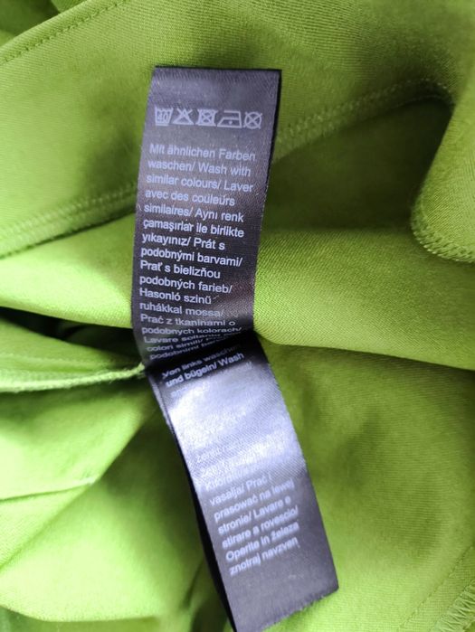 Tchibo Woman spodnie rybaczki legginsy zielone wiskoza lycra