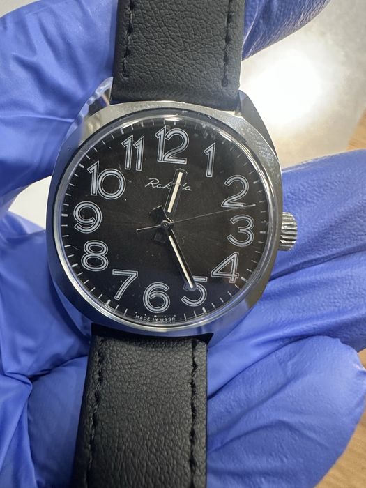 Rzadki zegarek mechaniczny Raketa lata 60/70