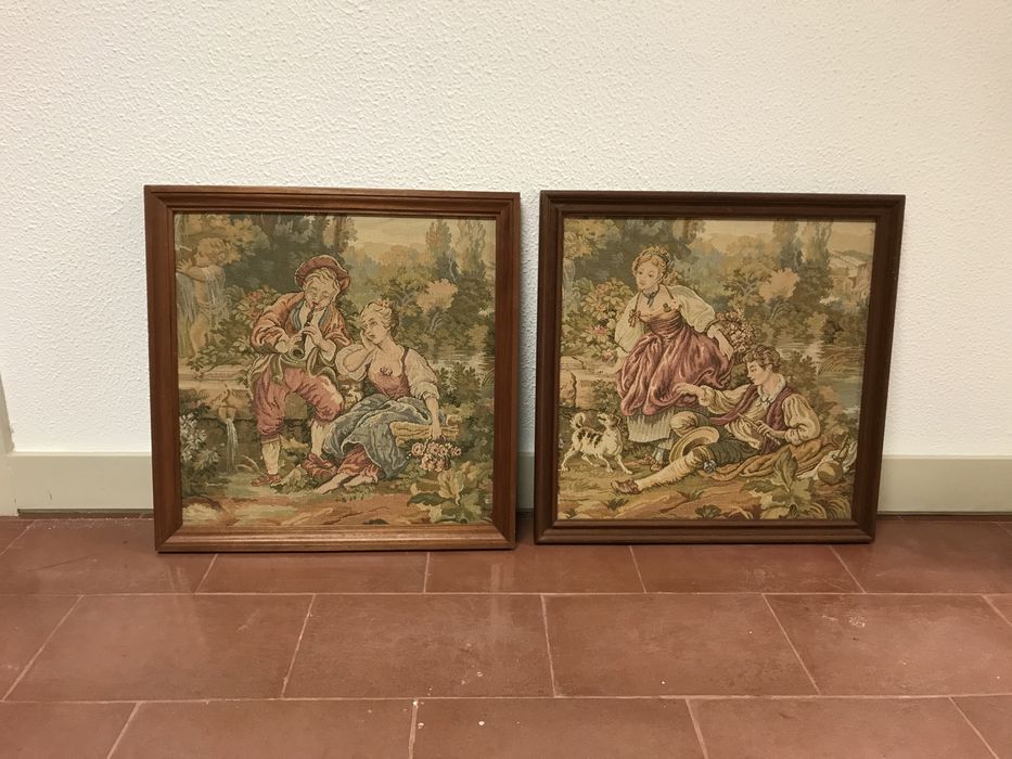 2 quadros quadrados