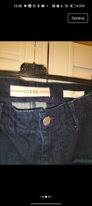 Spodnie męskie jeans Guess jak nowe L/XL