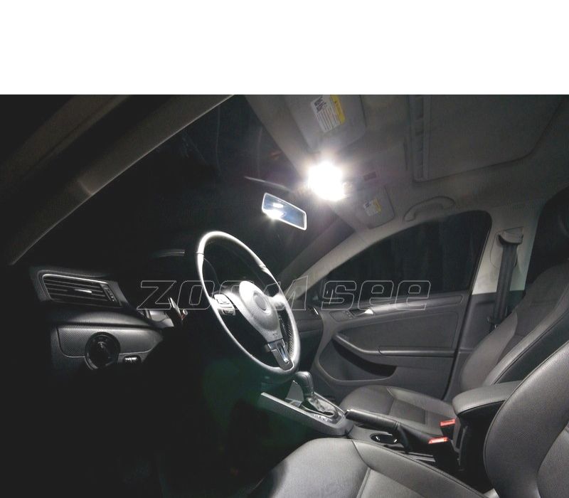 KIT COMPLETO 13 LAMPADAS LED INTERIOR PARA VOLKSWAGEN VW JETTA 6 MK6 MK VI SEDAN 11-18