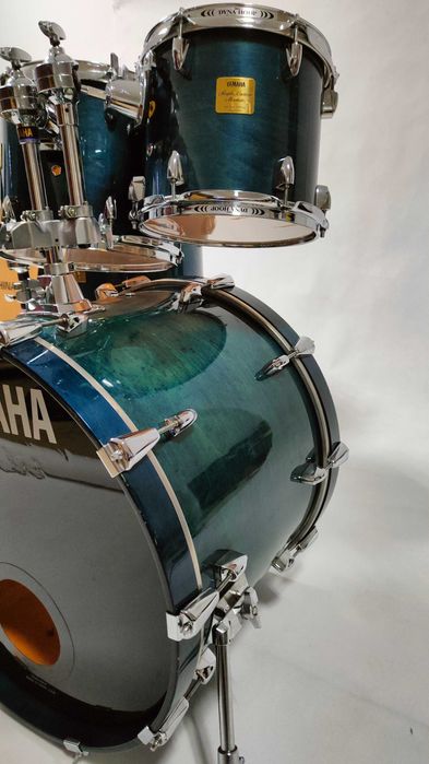 Yamaha Maple Custom Absolute Sea Blue 10,12,14,22" Made in Japan