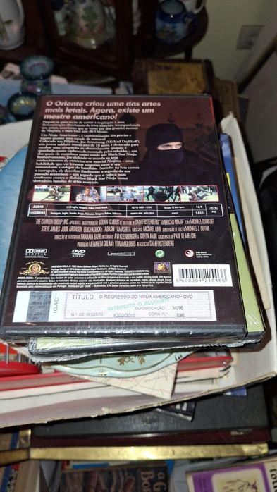 Regresso do ninja americano DVD