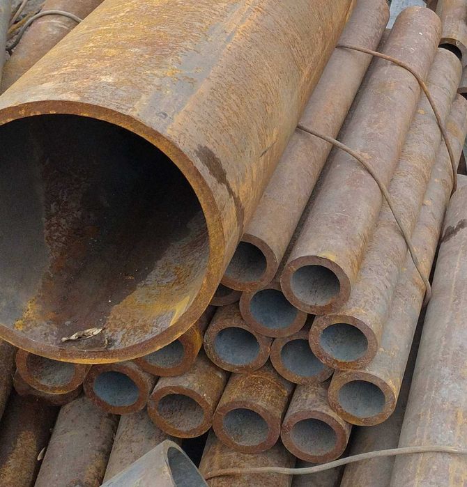 Труби сталеві товстостінні, труба безшовні. Роздріб