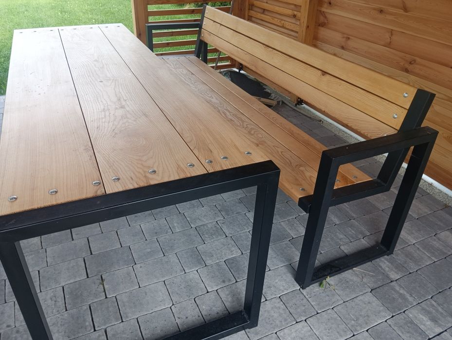 Nogi do ławki loft huśtawka stolik żeliwne